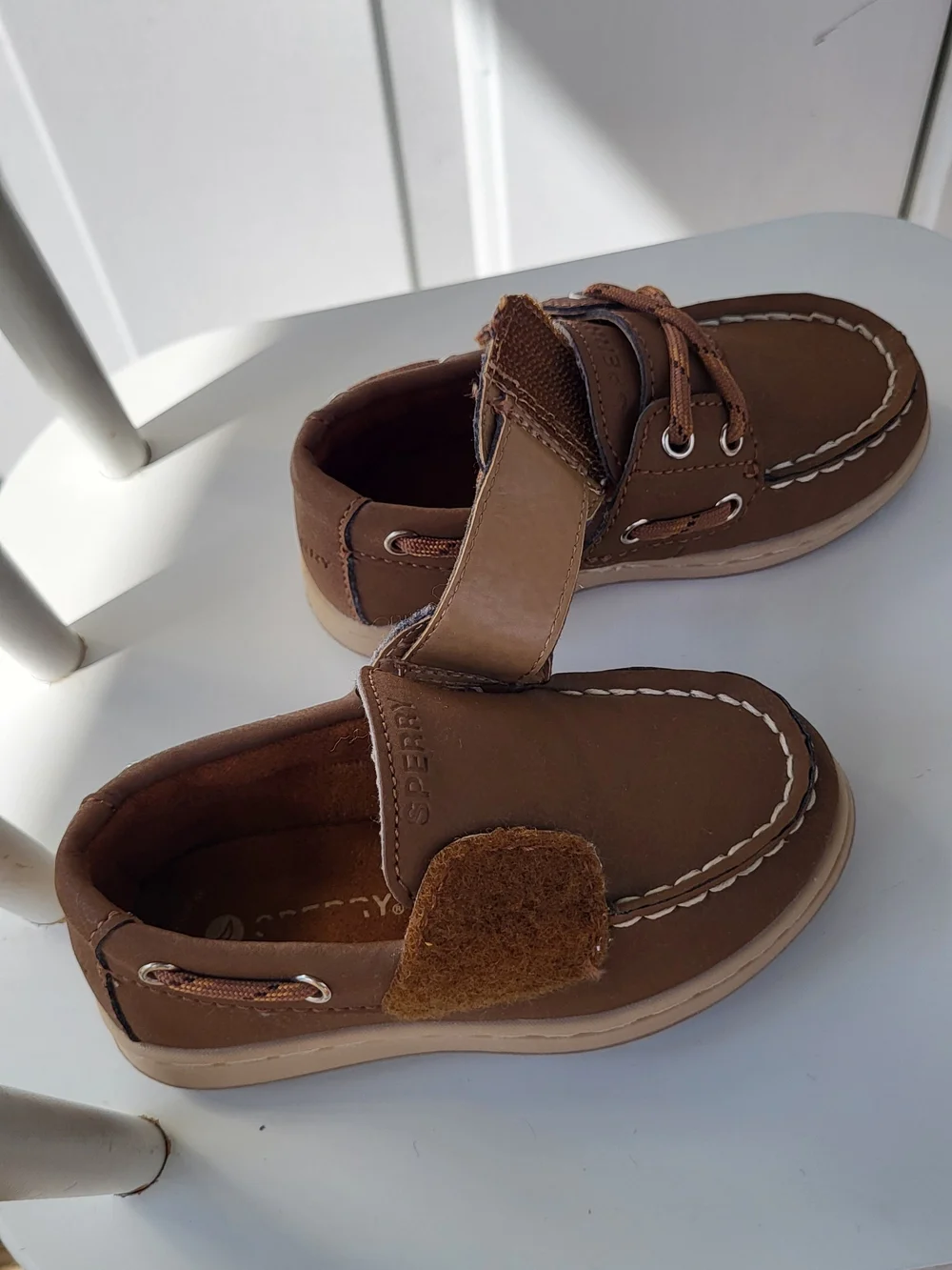 Sperry Baby Memory Foam Shoes For Boy Size 6